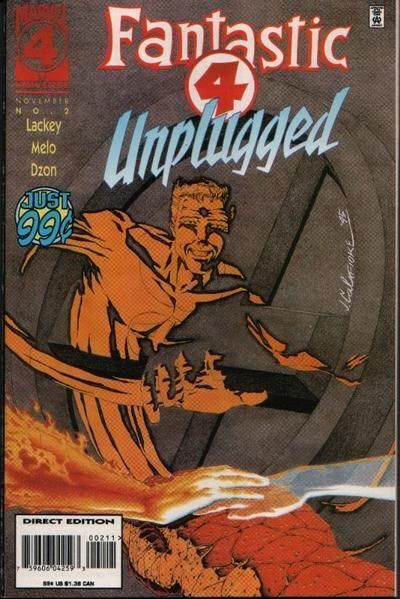 Fantastic Four - Unplugged (1995-1996) #2 of 6
