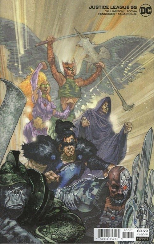 Justice League Vol. 4 (2018-Present) #55 (Simone Bianchi Variant)