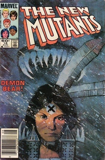 New Mutants Vol. 1 (1983-1991) #18 1st Cameo of Warlock