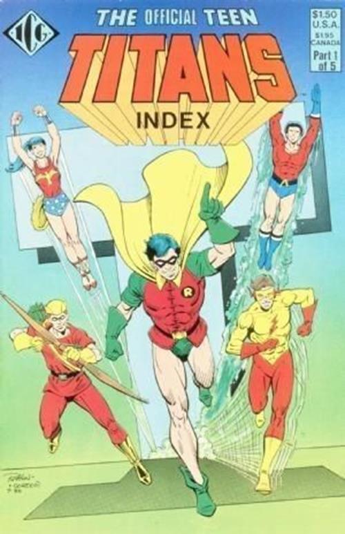 Official Teen Titans Index (1985) #1 of 5