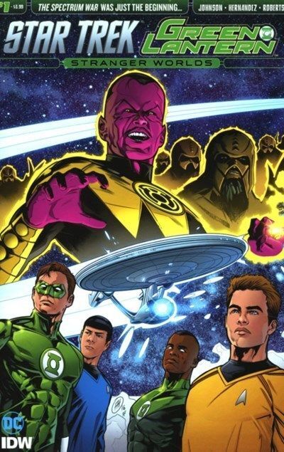 Star Trek/Green Lantern - Stranger Worlds (2016-2017) #1 of 6