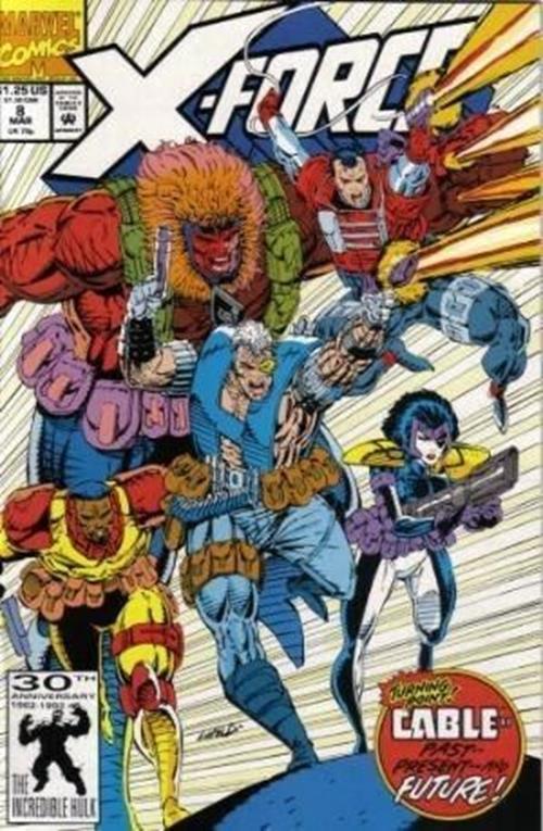 X-Force vol. 1 (1991-2002) #8 1st Domino