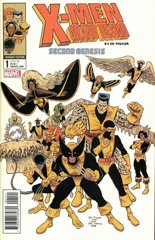 X-Men - Grand Design: Second Genesis (2018) #1 (Ed Piskor Variant)