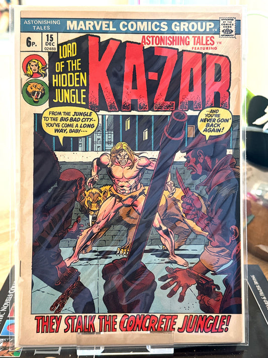 Astonishing Tales Vol. 1 #15 (1972) - Marvel