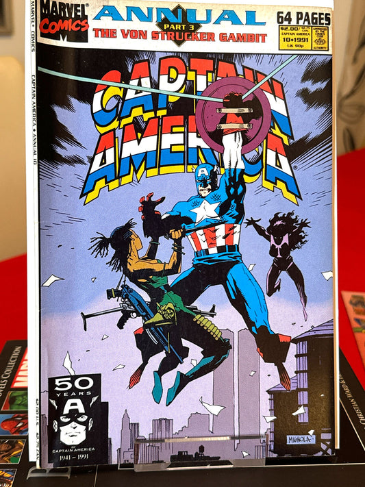 Captain America Annual Vol. 1 #10 (1991) - Marvel