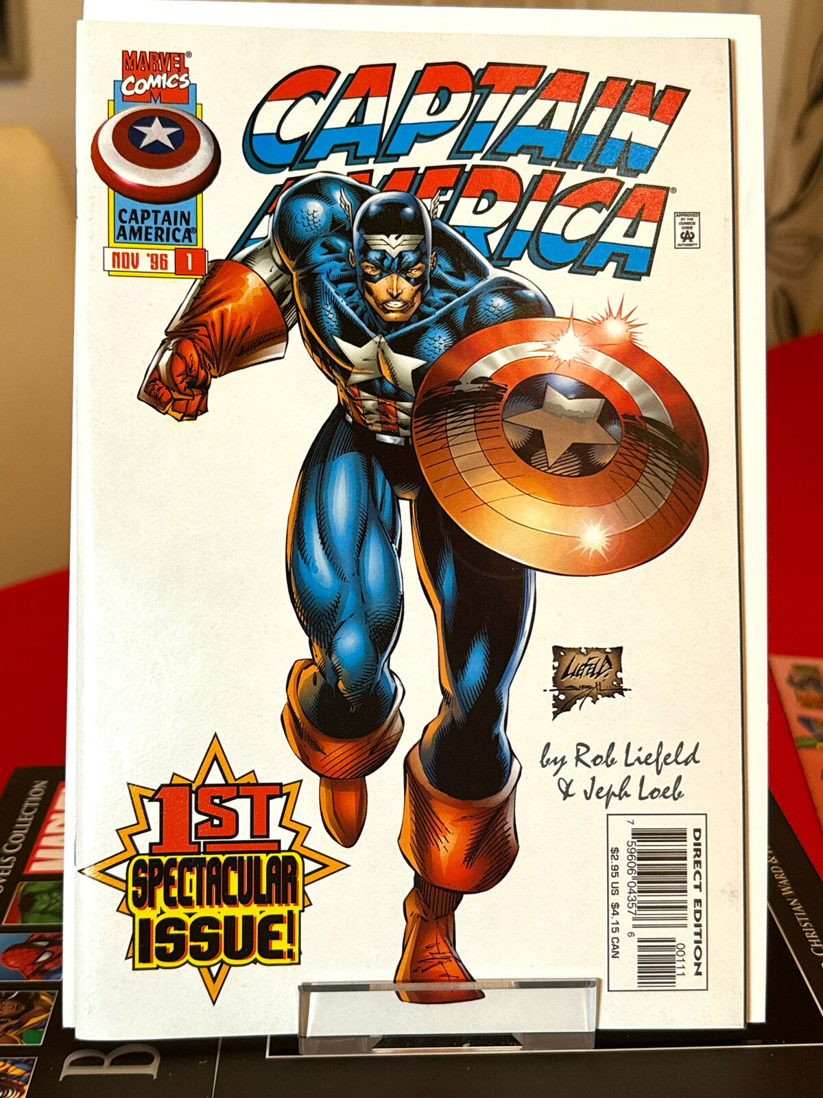 Captain America Vol. 2 #1 (1996) - Marvel