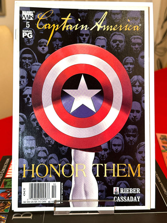 Captain America Vol. 4 #5 (2002) - Marvel