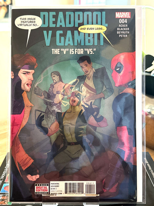 Deadpool v Gambit Vol. 1 #4 (2016) - Marvel