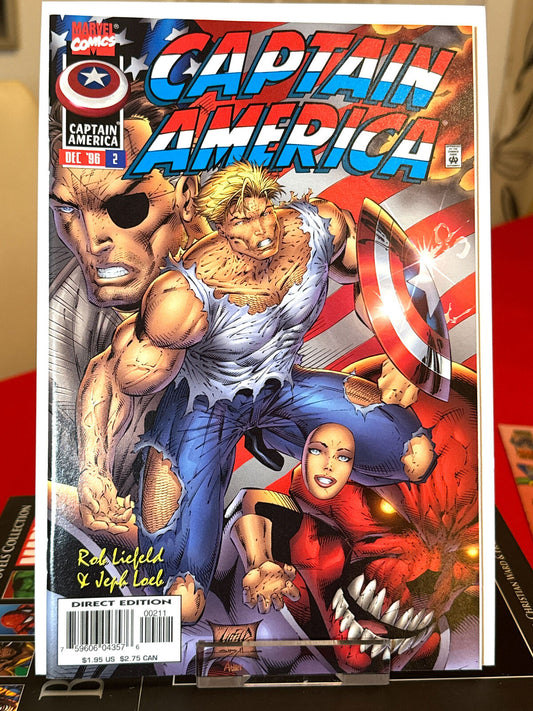 Captain America Vol. 2 #2 (1996) - Marvel