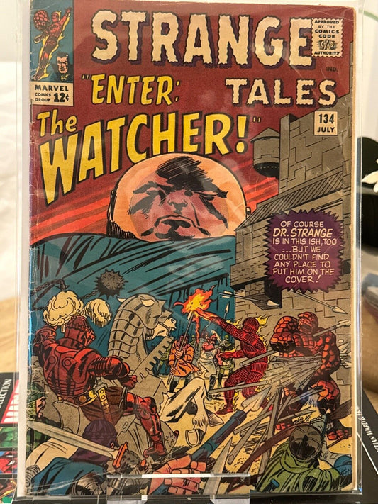 Strange Tales Vol. 1 #134 (1965) - Marvel - Stan Lee, Steve Ditko, Jack Kirby!