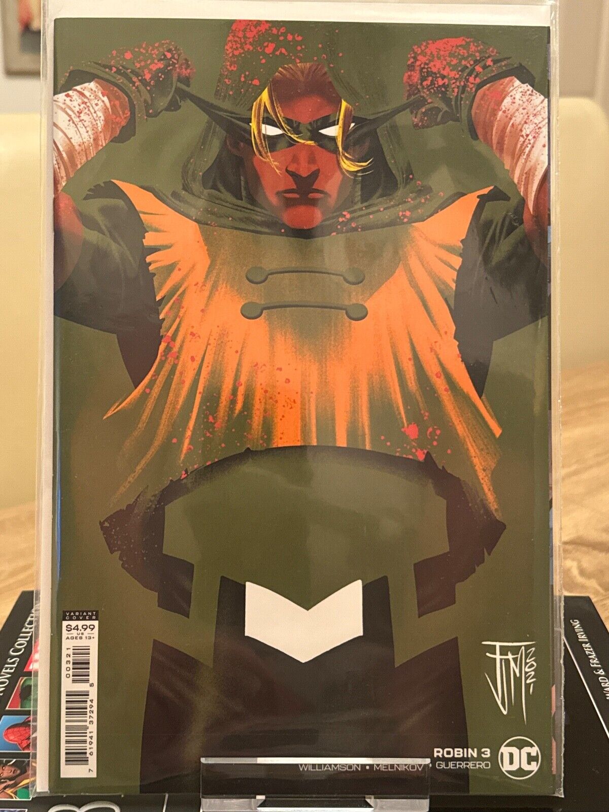 Robin Vol. 3 #3 (2021) - Francis Manapul negative variant - DC Comics