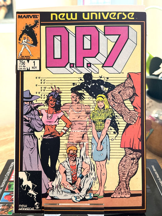 D.P.7 Vol. 1 #1 (1986) - Marvel