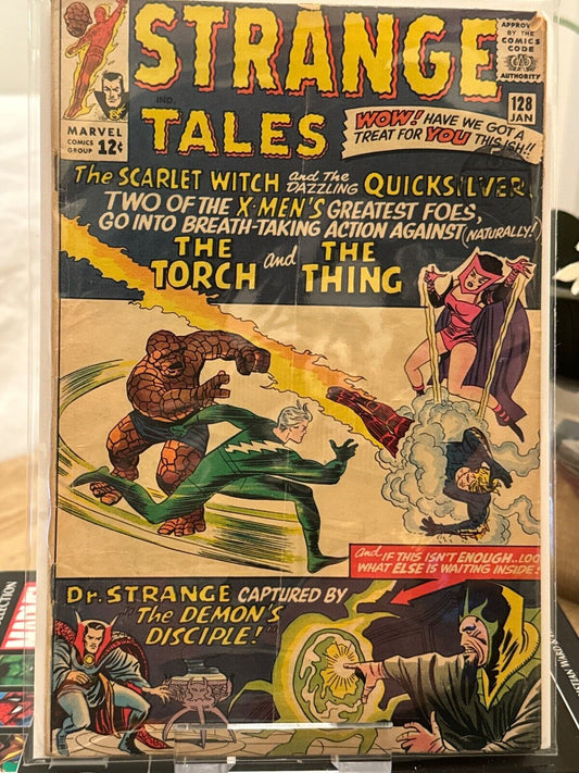 Strange Tales Vol. 1 #128 (1964) - Marvel - Stan Lee, Steve Ditko, Jack Kirby!