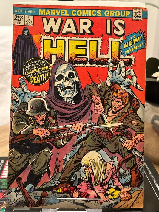 War is Hell Vol. 1 #9 (1974) - Marvel - 1st appearance of Death
