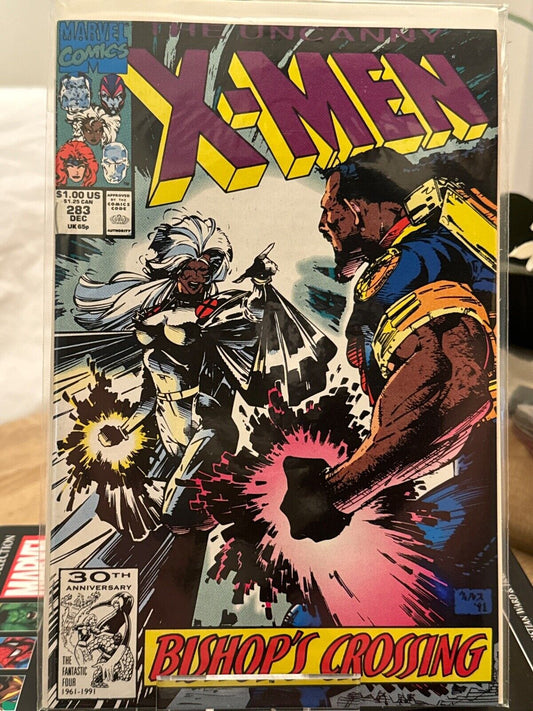 Uncanny X-Men Vol. 1 #283 (1991) - Marvel - 1st full appearance of Bishop