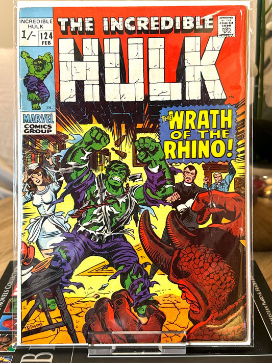 Incredible Hulk Vol. 1 #124 (1969) - Marvel