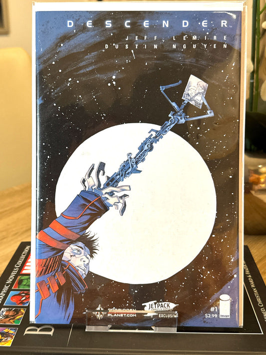 Descender Vol. 1 #1 (2015) - Forbidden Planet Jetpack variant