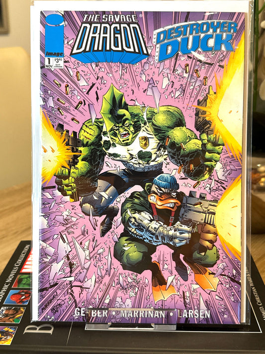 Savage Dragon/Destroyer Duck Vol. 1 #1 (1996) - Image