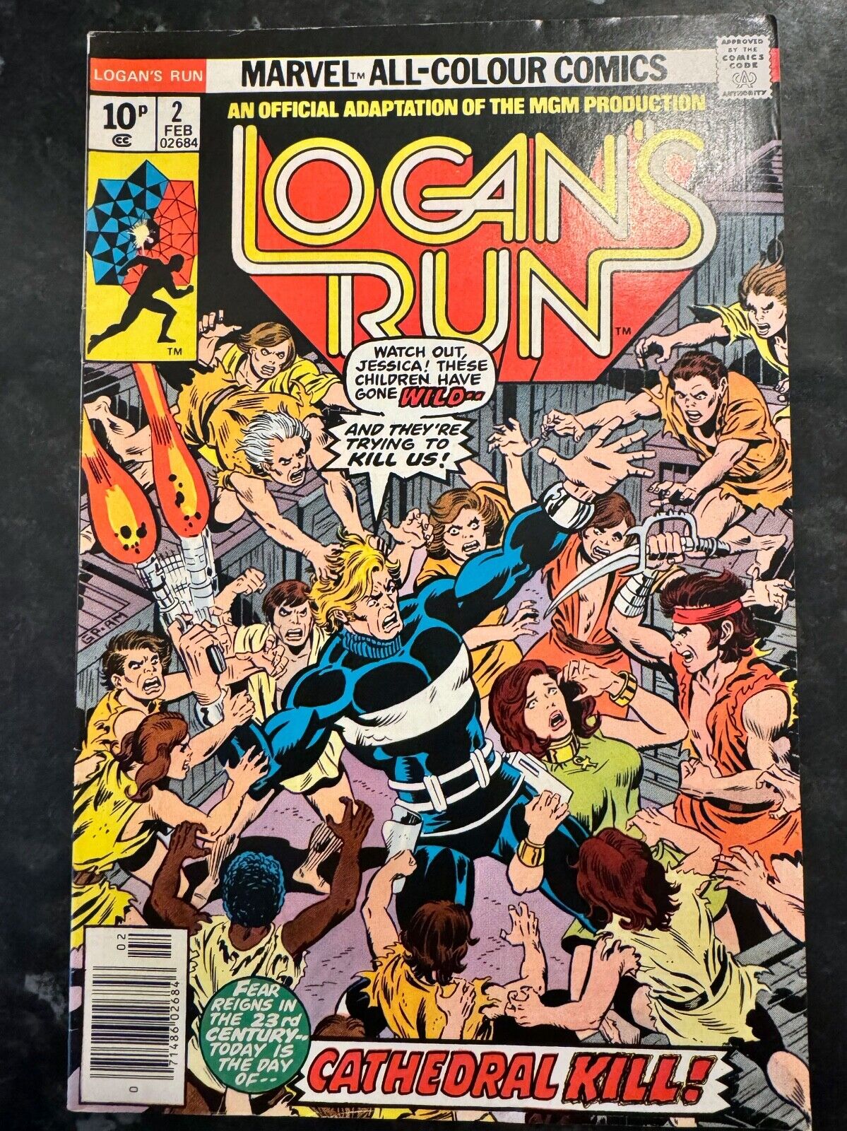 Logan's Run Vol. 1 #2 (1977)  - Marvel