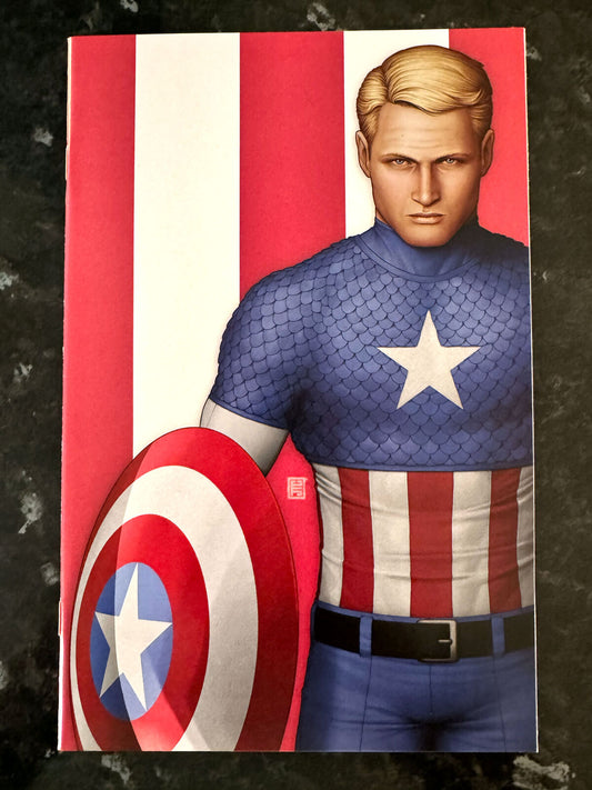 Captain America Vol. 9 #1 (2018) - Midtown Comics  variant