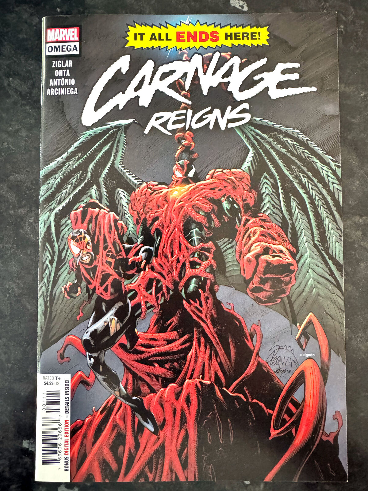 Carnage Reigns: Omega   Vol. 1 #1 (2023)  - Marvel