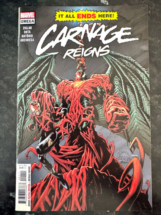 Carnage Reigns: Omega   Vol. 1 #1 (2023)  - Marvel
