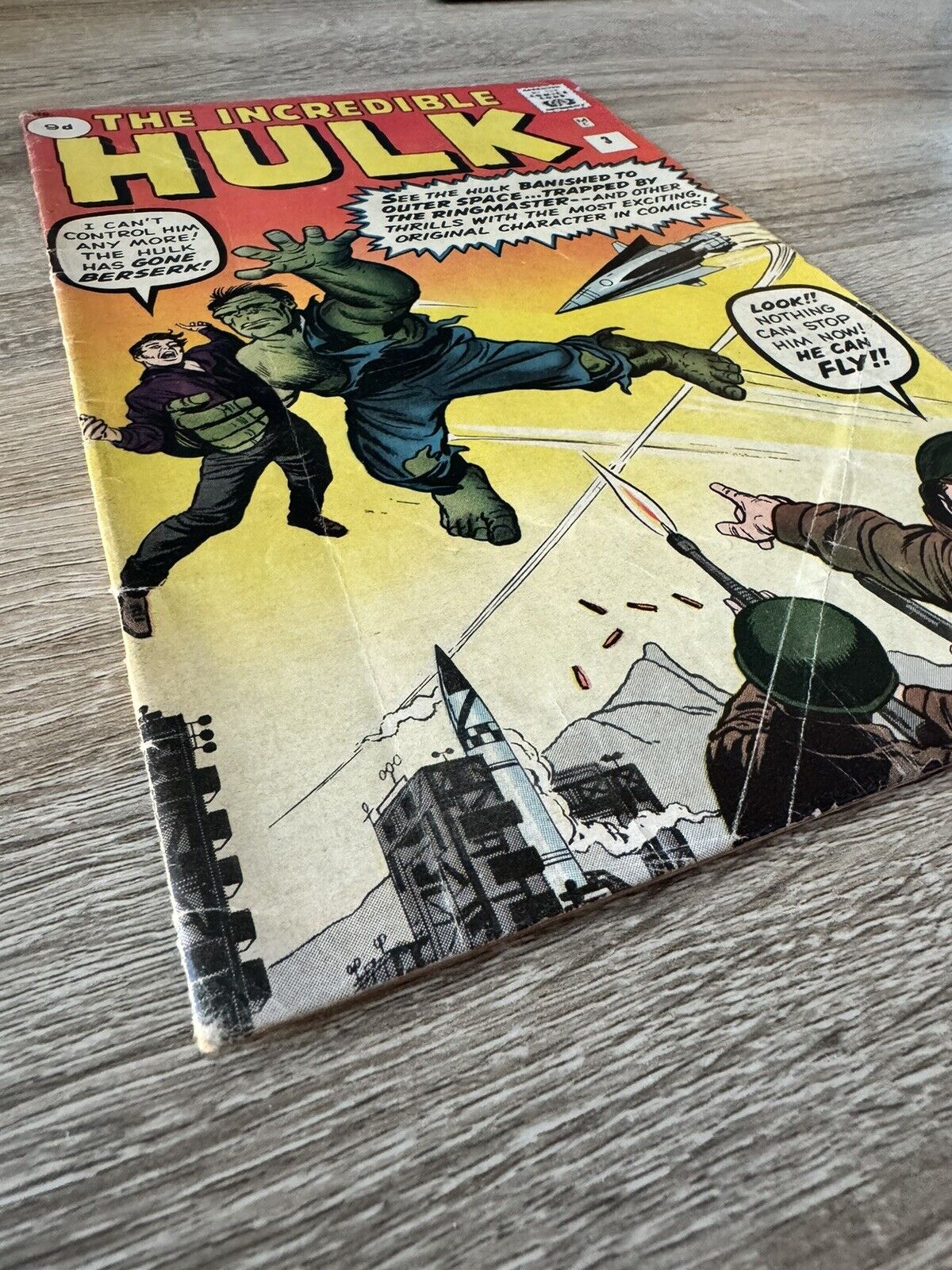 Incredible Hulk Vol. 1 #3 (1962) - Origin of Hulk and 1st app Circus of Crime