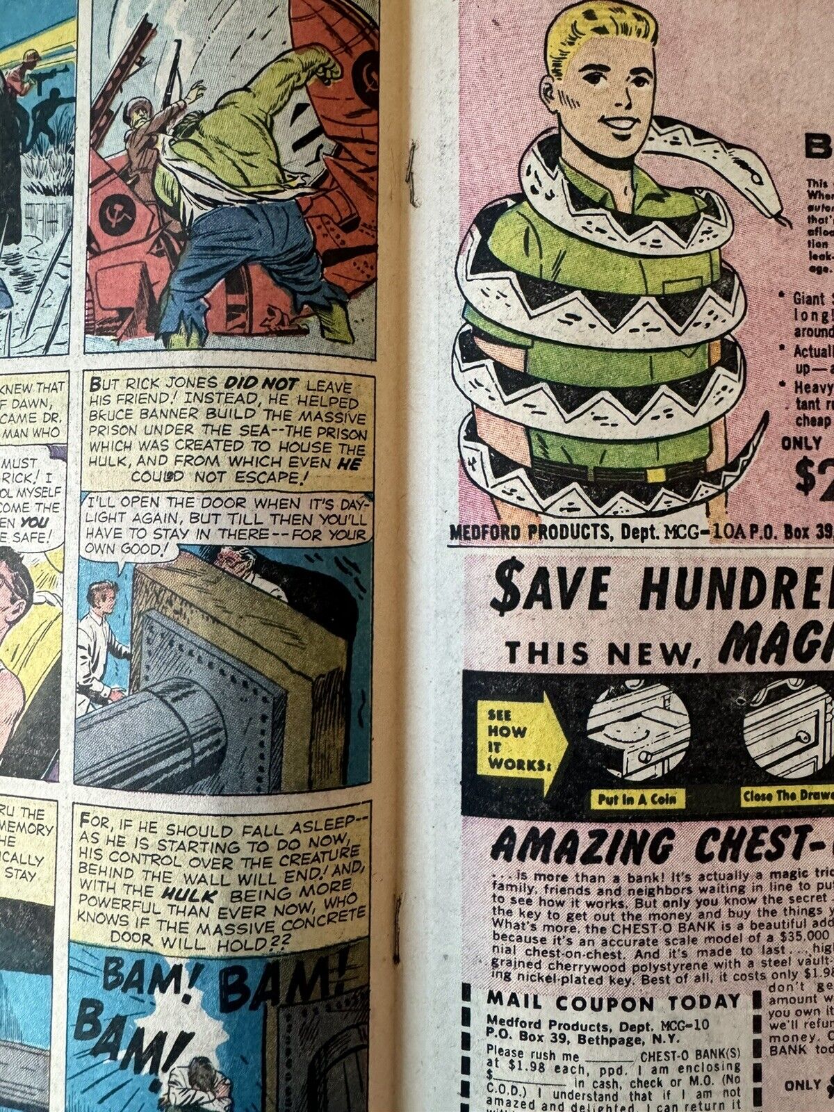 Incredible Hulk Vol. 1 #3 (1962) - Origin of Hulk and 1st app Circus of Crime