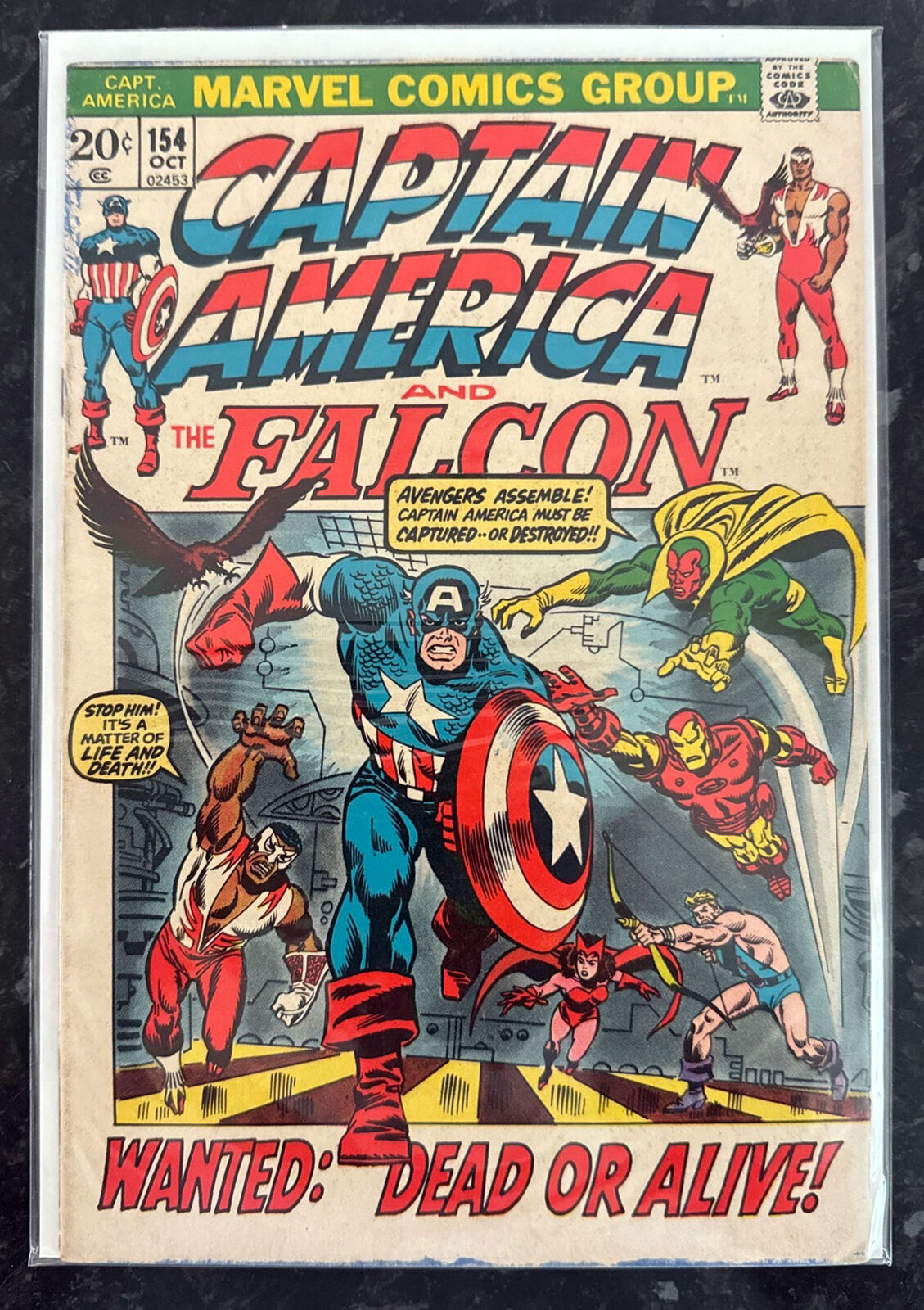 Captain America Vol. 1 #154 (1972)  - Marvel