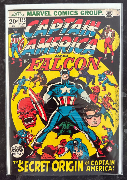Captain America Vol. 1 #155 (1972)  - Marvel