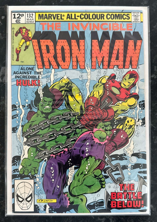 Iron Man Vol. 1 #132 (1980) - pence variant - Marvel