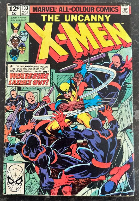 Uncanny X-Men Vol. 1 #133 (1980)  - 1st solo Wolverine in X-men title - Marvel