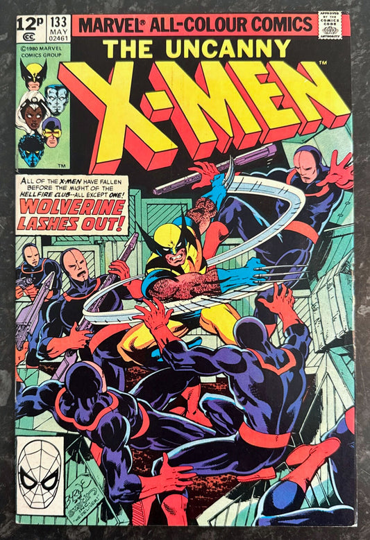 Uncanny X-Men Vol. 1 #133 (1980) - 1st solo Wolverine in X-men title - Marvel