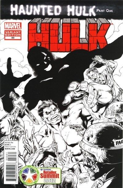 Hulk Vol. 2 (2008-2012) #50 (Diamond Retailer Summit Sketch Variant)