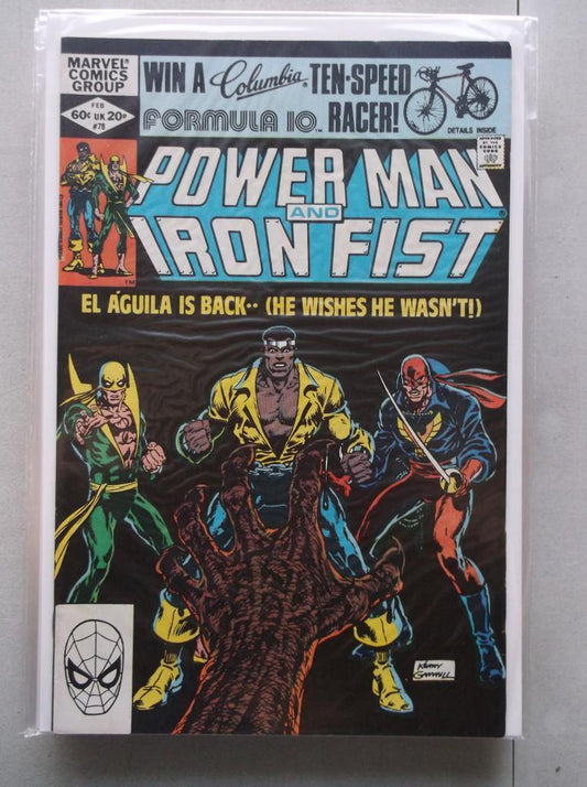 Power Man & Iron Fist (1978-1986) #78 VF+ 3rd Sabretooth