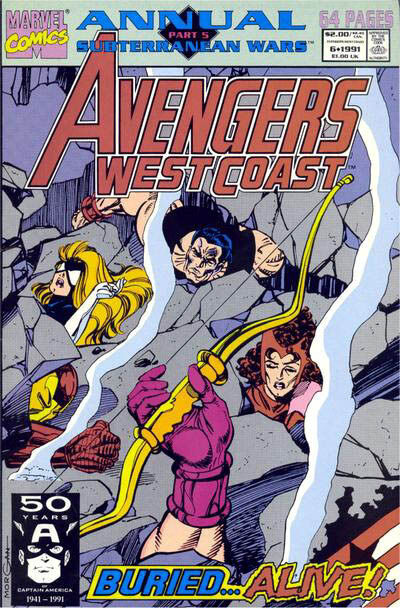 West Coast Avengers (1985-1994) Ann. #6