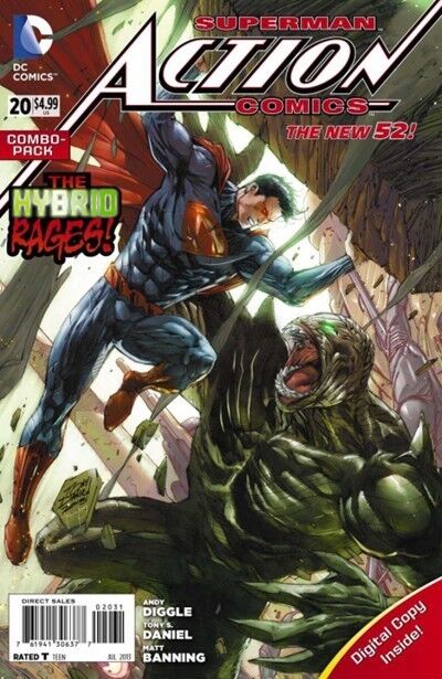Action Comics Vol. 2 (2011-2016) #20 (Digital Combo Pack Variant)