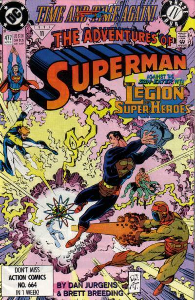 Adventures of Superman Vol. 1 (1939-2011) #477 1st Hank Henshaw