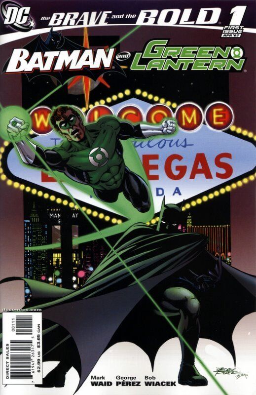 Brave & The Bold Vol. 2 (2007-2010) #1 (Vegas Variant)