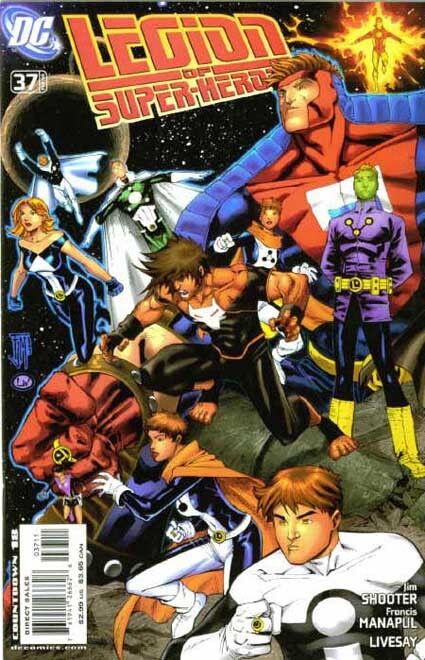 Legion of Super-Heroes Vol. 5 (2005-2009) #37 (Cover B)