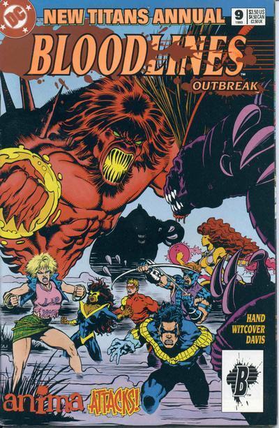 New Teen Titans/New Titans Vol. 2 (1984-1996) Ann. #9