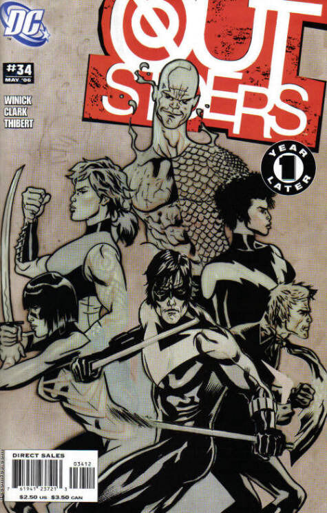 Outsiders Vol. 3 (2003-2007) #34 (2nd Print Variant)