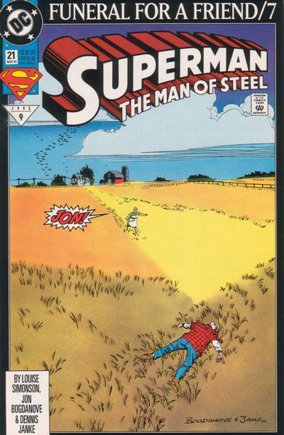 Superman - Man of Steel (1991-2003) #21