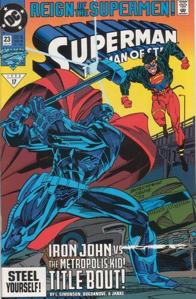 Superman - Man of Steel (1991-2003) #23