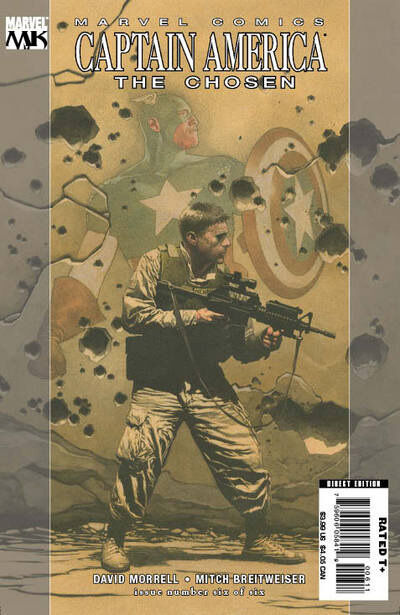 Captain America - The Chosen (2007-2008) #6 of 6 (Travis Charest Variant)