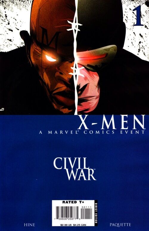 Civil War - X-Men (2006) #1 of 4