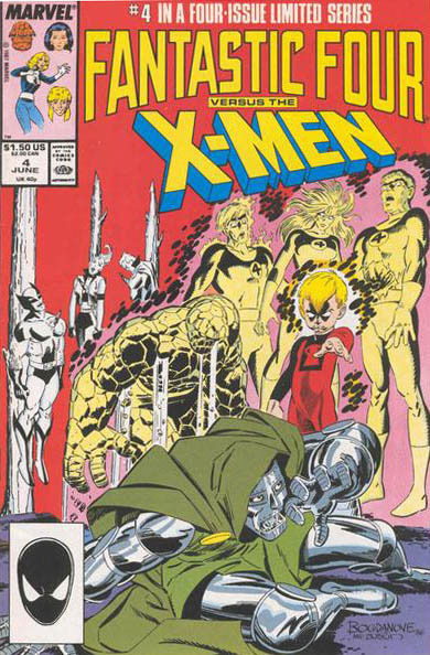 Fantastic Four Versus the X-Men (1987) #4 of 4