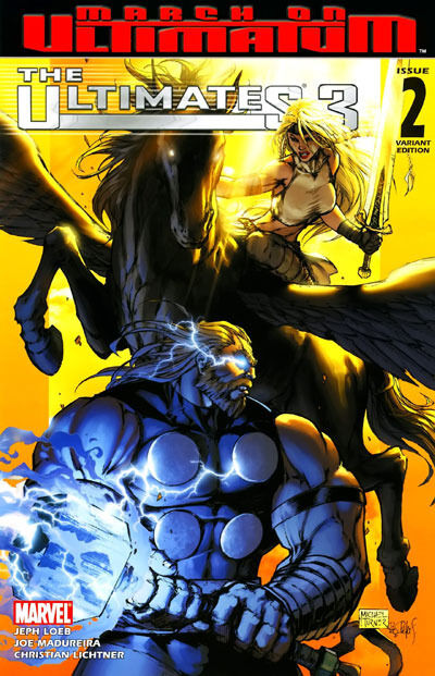 Ultimates 3 (2008) #2 of 5 (Michael Turner Variant)