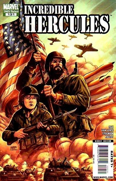 Incredible Hercules (2008-2010) #131 (1940's Variant)