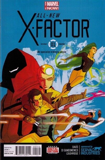 All New X-Factor (2014-2015) #1 (2nd Print Variant)